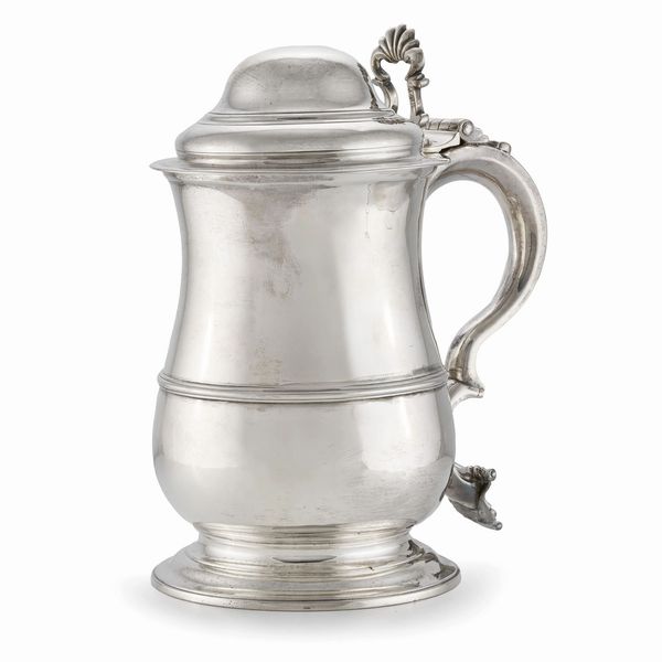 TANKARD, LONDRA, 1771, ARGENTIERE WILLIAM GRUNDY  - Asta Argenti italiani ed europei - Associazione Nazionale - Case d'Asta italiane