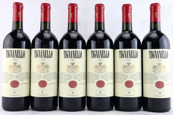 Tignanello Antinori 2004  - Asta MATERIA - Vini Pregiati e da Collezione - Associazione Nazionale - Case d'Asta italiane