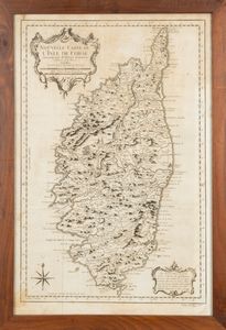 Jacques-Nicolas Bellin - Nouvelle Carte de l'Isle de Corse