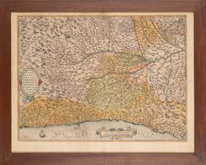 Abraham Ortelius - Pedemontanae vicinorumque Regionum