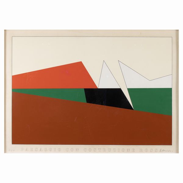 Franco Angeli  - Asta Opere del XX Secolo Web Only - Associazione Nazionale - Case d'Asta italiane