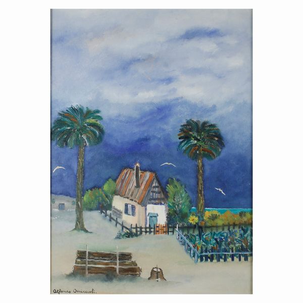 Alfonso Omiccioli  - Asta Opere del XX Secolo Web Only - Associazione Nazionale - Case d'Asta italiane