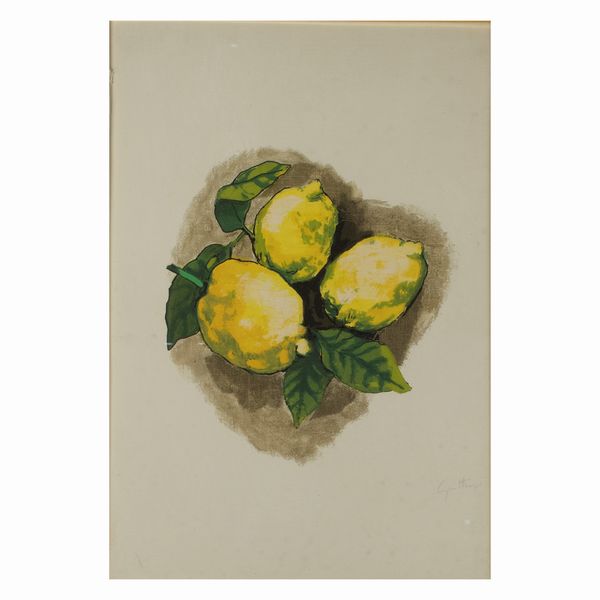 Renato Guttuso  - Asta Opere del XX Secolo Web Only - Associazione Nazionale - Case d'Asta italiane