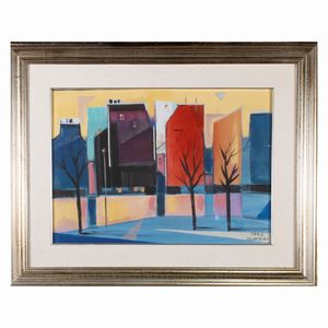 Pittore francese  - Asta Opere del XX Secolo Web Only - Associazione Nazionale - Case d'Asta italiane