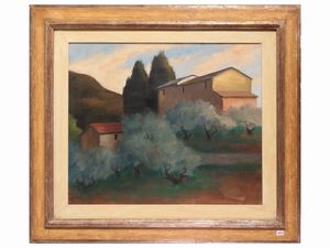 Nino Tirinnanzi - Paesaggio 1966