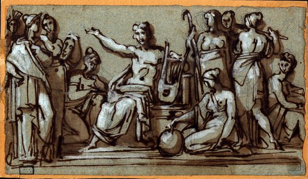 Apollo con le Muse  - Asta Stampe e Disegni dal XVI al XX secolo - Associazione Nazionale - Case d'Asta italiane
