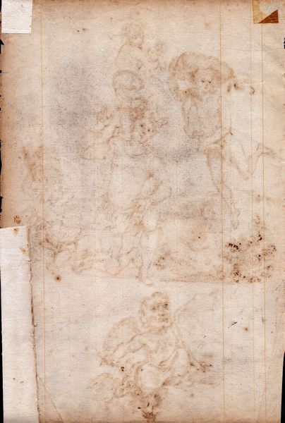 Gruppo di cinque disegni di soggetto diverso  - Asta Stampe e Disegni dal XVI al XX secolo - Associazione Nazionale - Case d'Asta italiane
