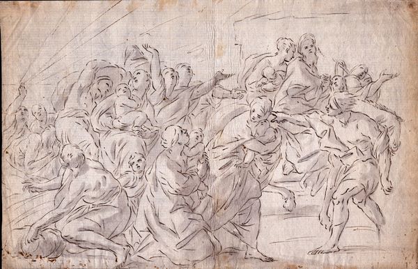 Gruppo di cinque disegni di soggetto diverso  - Asta Stampe e Disegni dal XVI al XX secolo - Associazione Nazionale - Case d'Asta italiane