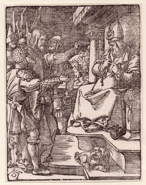 Albrecht Durer : Ges� davanti a Caifa  - Asta Stampe e Disegni dal XVI al XX secolo - Associazione Nazionale - Case d'Asta italiane