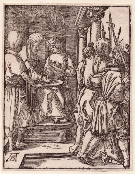 Albrecht Durer : Pilato si lava le mani  - Asta Stampe e Disegni dal XVI al XX secolo - Associazione Nazionale - Case d'Asta italiane
