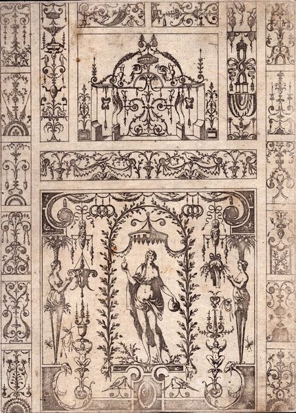 Jacques Androuet Du Cerceau : Grottesche  - Asta Stampe e Disegni dal XVI al XX secolo - Associazione Nazionale - Case d'Asta italiane