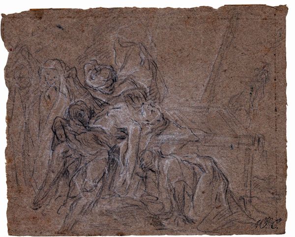 Deposizione  - Asta Stampe e Disegni dal XVI al XX secolo - Associazione Nazionale - Case d'Asta italiane