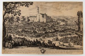 Clement de Jonghe - Fiera dell'Impruneta, da Jacques Callot
