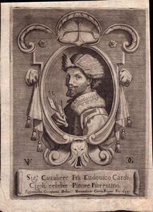 Bernardino Curti - Ritratto di Ludovico Cardi, detto il Cigoli