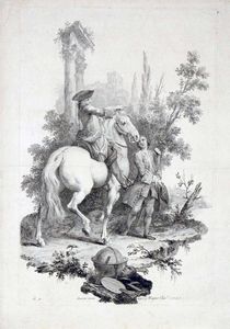 JOSEPH WAGNER - Allegoria dell’Europa, da Jacopo Amigoni