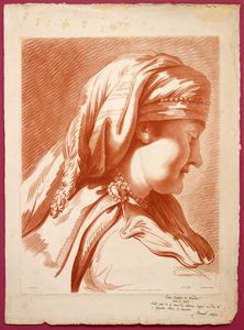 Gilles Demarteau - Tête de vieille femme