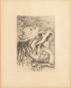 Auguste Renoir - Le Chapeau Épinglé – La fille de Berthe Morisot et sa cousine (III versione)