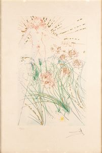 SALVADOR DALI' - Io sono della mia amata, e la mia amata è mia - dal Cantico de' Cantici di Salomone