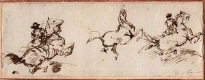 Schizzo di veliero con dettaglio della polena  - Asta Stampe e Disegni dal XVI al XX secolo - Associazione Nazionale - Case d'Asta italiane