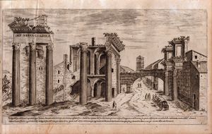 Etienne Dupérac - I vestigi dell'antichità di Roma raccolti et ritratti in perspettiva...