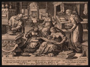Pieter Jalhea Furnius - La Madre dei Gracchi