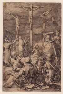 HENDRIK GOLTZIUS - Crocifissione