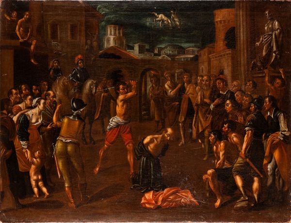 Giovanni Antonio Molineri : Decollazione  - Asta Dipinti Antichi - Associazione Nazionale - Case d'Asta italiane