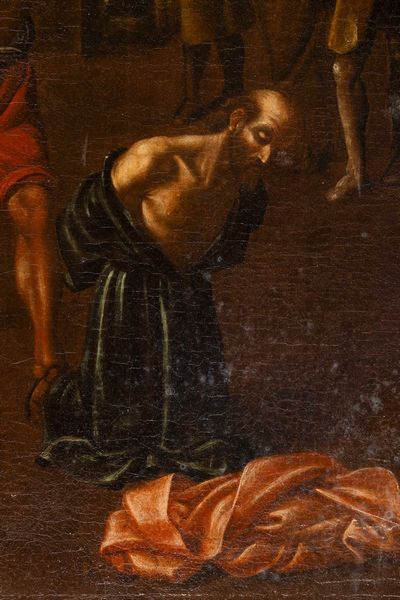 Giovanni Antonio Molineri : Decollazione  - Asta Dipinti Antichi - Associazione Nazionale - Case d'Asta italiane