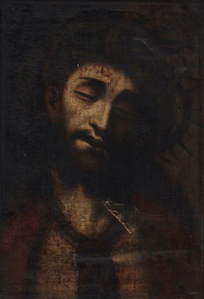 Scuola del XVII secolo Ecce Homo  - Asta Dipinti Antichi - Associazione Nazionale - Case d'Asta italiane