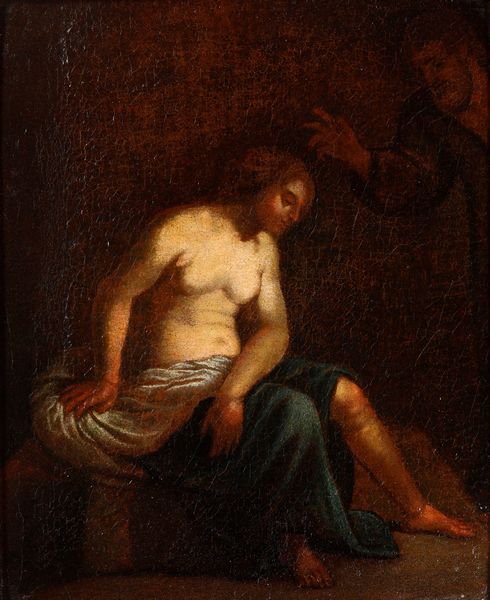 Carlo Giuseppe Ratti : Figura femminile  - Asta Dipinti Antichi - Associazione Nazionale - Case d'Asta italiane