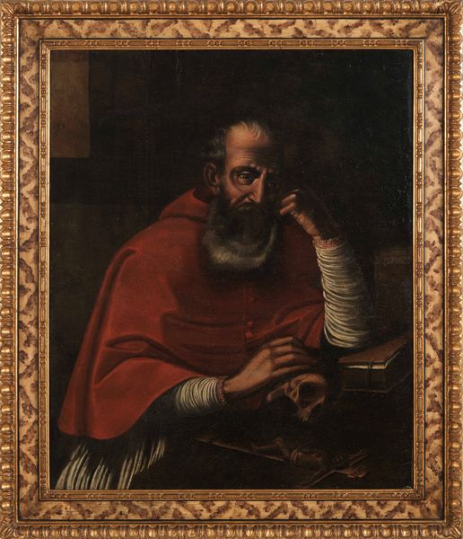 Scuola del XVII secolo San Gerolamo nello studio  - Asta Dipinti Antichi - Associazione Nazionale - Case d'Asta italiane