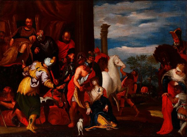 Paolo Caliari detto il Veronese : Martirio di Santa Giustina  - Asta Dipinti Antichi - Associazione Nazionale - Case d'Asta italiane