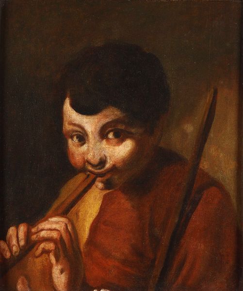 Domenico Maggiotto : Figure di popolani  - Asta Dipinti Antichi - Associazione Nazionale - Case d'Asta italiane