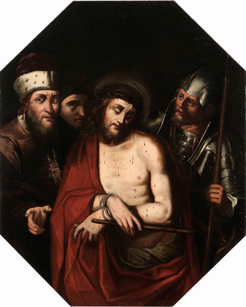 Scuola del XVII secolo Ecce Homo  - Asta Dipinti Antichi - Associazione Nazionale - Case d'Asta italiane