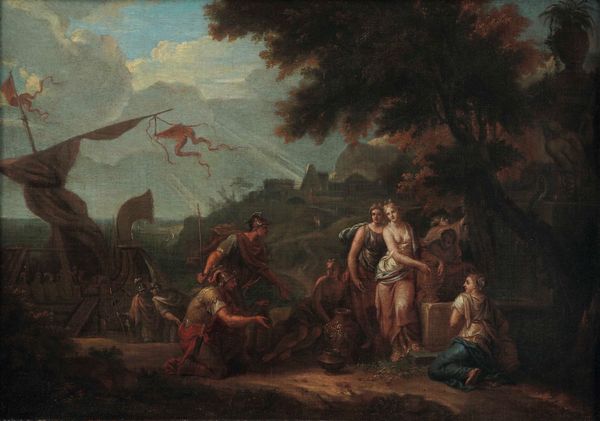 Charles Errard : Episodio tratto dalla storia antica  - Asta Dipinti Antichi - Associazione Nazionale - Case d'Asta italiane