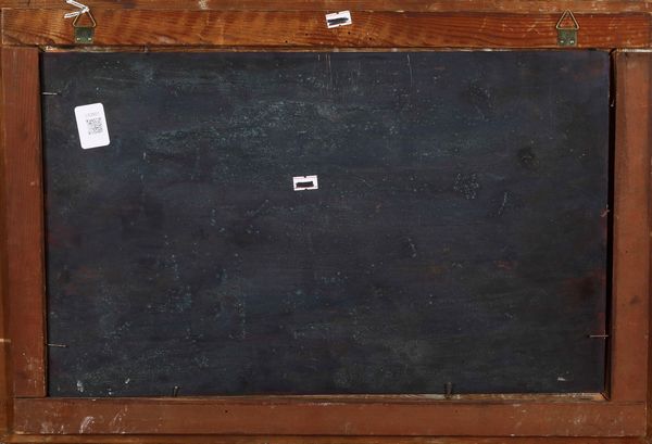 Scuola del XIX/XX secolo Paesaggio costiero con figure e imbarcazioni  - Asta Dipinti Antichi - Associazione Nazionale - Case d'Asta italiane