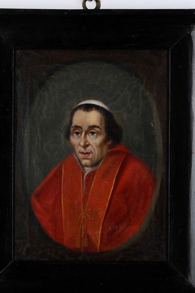 Scuola del XIX secolo Ritratto di papa Pio VII  - Asta Dipinti Antichi - Associazione Nazionale - Case d'Asta italiane