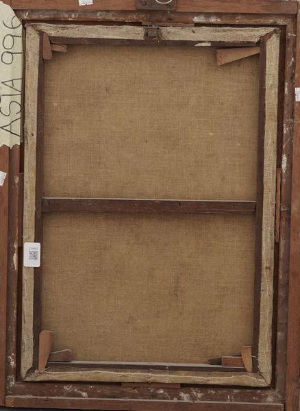 Scuola del XVIII secolo Ritratto di gentildnna cn cappello  - Asta Dipinti Antichi - Associazione Nazionale - Case d'Asta italiane