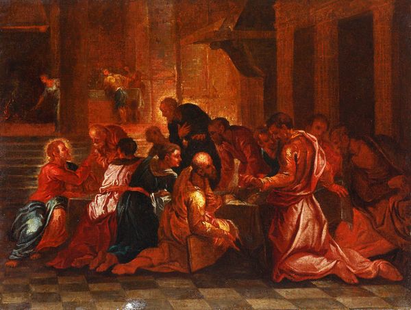 Jacopo Robusti detto Tintoretto : L'Ultima Cena  - Asta Dipinti Antichi - Associazione Nazionale - Case d'Asta italiane