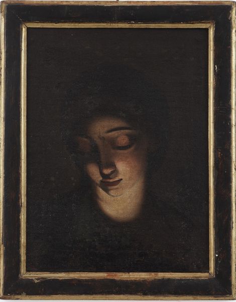 Scuola del XVII secolo Vergine  - Asta Dipinti Antichi - Associazione Nazionale - Case d'Asta italiane