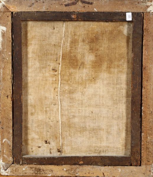 Scuola genovese del XVII secolo San Luca  - Asta Dipinti Antichi - Associazione Nazionale - Case d'Asta italiane