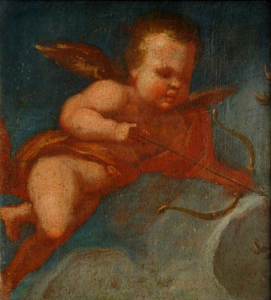 Scuola del XVII secolo Cupido  - Asta Dipinti Antichi - Associazione Nazionale - Case d'Asta italiane