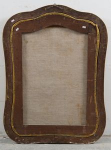 Scuola genovese del XVII secolo Madonna con Bambino, Sant'Anna e San Giovannino  - Asta Dipinti Antichi - Associazione Nazionale - Case d'Asta italiane