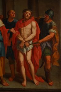 Scuola italiana dell�inizio del XVII secolo Ecce Homo  - Asta Dipinti Antichi - Associazione Nazionale - Case d'Asta italiane