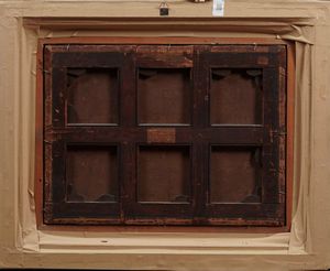 Scuola fiamminga del XVII secolo Battaglia  - Asta Dipinti Antichi - Associazione Nazionale - Case d'Asta italiane