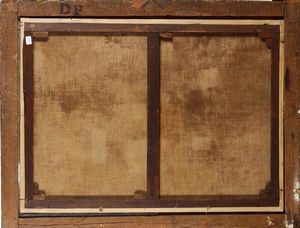 Scuola del XVII secolo Mos� chiude le acque del Mar Rosso  - Asta Dipinti Antichi - Associazione Nazionale - Case d'Asta italiane