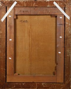 Scuola del XVII secolo Ritratto di Francesco Silvestri (Ferrara 1474-Rennes 1528)  - Asta Dipinti Antichi - Associazione Nazionale - Case d'Asta italiane