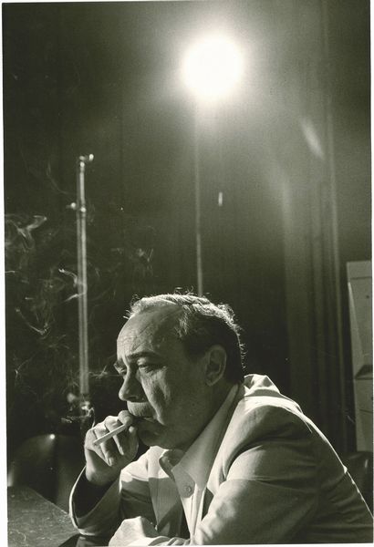 Marcello Mencarini : Leonardo Sciascia  - Asta Fotografia - Associazione Nazionale - Case d'Asta italiane