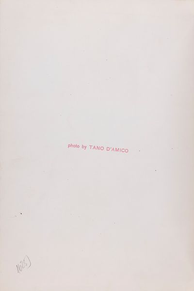 Tano D’Amico : Senza titolo  - Asta Fotografia - Associazione Nazionale - Case d'Asta italiane