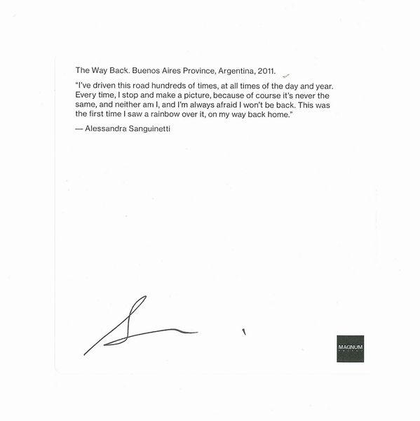 Alessandra Sanguinetti : The Way Back. Buenos Aires Province, Argentina  - Asta Fotografia - Associazione Nazionale - Case d'Asta italiane
